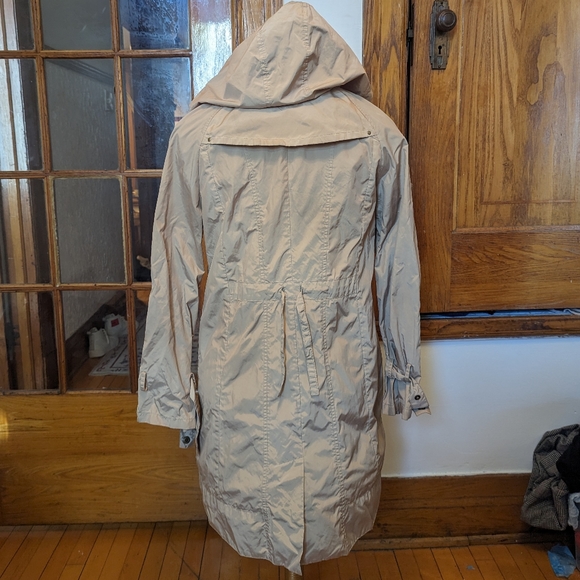 Beige Rain Jacket - Picture 6 of 6